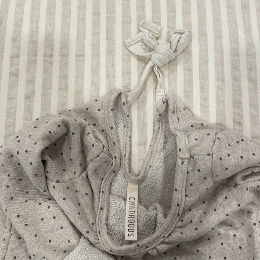 Childhoods ribbon dress dots on oatmeal size 4T - Picture 2 of 4